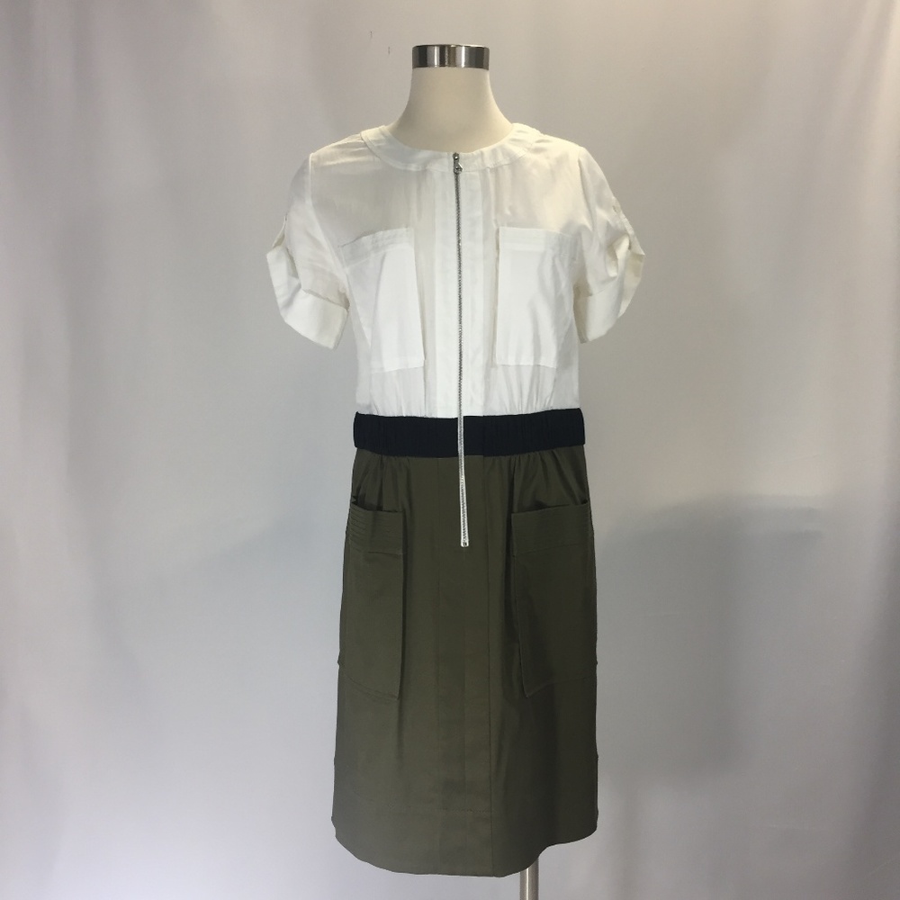 Phoebe Boutique Cotton Dress with Elastic Waist